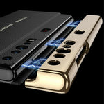 GKK For Huawei Mate Xs Magnetic Flip Leather Case with Detachable Snap Handle Phone Stand Cover