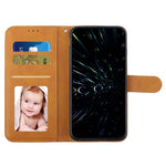 For Oppo Reno15 F 5G Leather Phone Case Foldable Stand Wallet Flip Cover with Strap