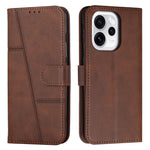 Leather Phone Case For Oppo Reno15 Pro Max 5G (Global)  /  Reno15 Pro 5G (China) Foldable Stand Wallet Flip Cover with Strap