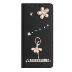 For Xiaomi Redmi Note 15 Pro 5G (Global) Leather Case RFID Blocking Wallet Stand Rhinestones Ballet Dancer Flip Phone Cover