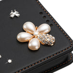 For Xiaomi Redmi Note 15 Pro 5G (Global) Leather Case RFID Blocking Wallet Stand Rhinestones Ballet Dancer Flip Phone Cover