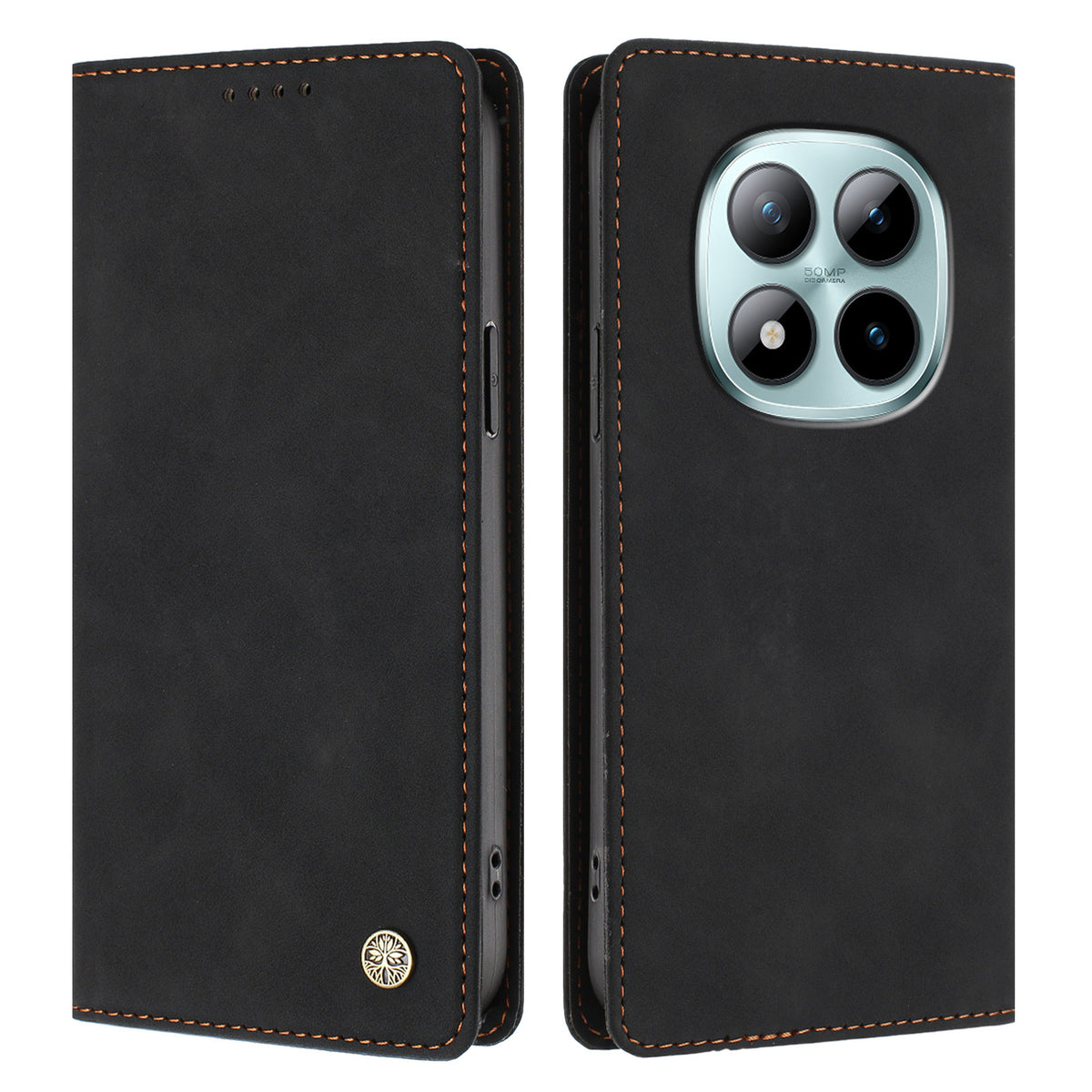 For Xiaomi Poco M8 Pro 5G / Xiaomi Redmi Note 15 Pro+ 5G (Global) Case HX RFID Blocking Wallet Stand Leather Flip Phone Cover