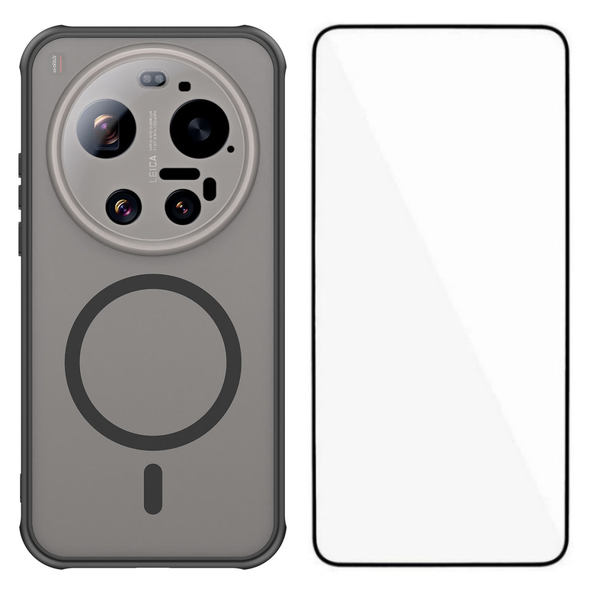 WANLONFENG Magnetiskt Skal För Xiaomi 17 Ultra 5G med Skärmfilm FD-serien Skin Touch TPU + PC mobilbaksida