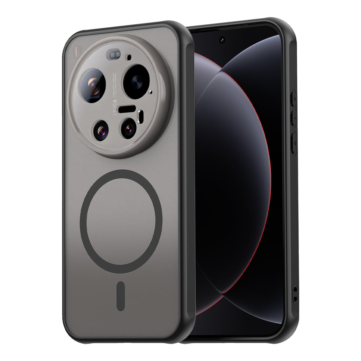 WANLONFENG Magnetiskt Skal För Xiaomi 17 Ultra 5G med Skärmfilm FD-serien Skin Touch TPU + PC mobilbaksida