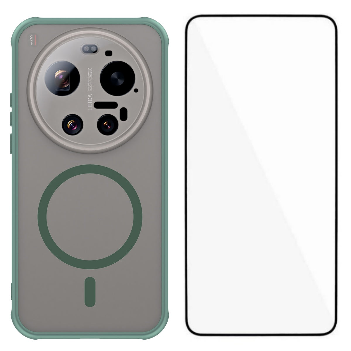 WANLONFENG Magnetiskt Skal För Xiaomi 17 Ultra 5G med Skärmfilm FD-serien Skin Touch TPU + PC mobilbaksida