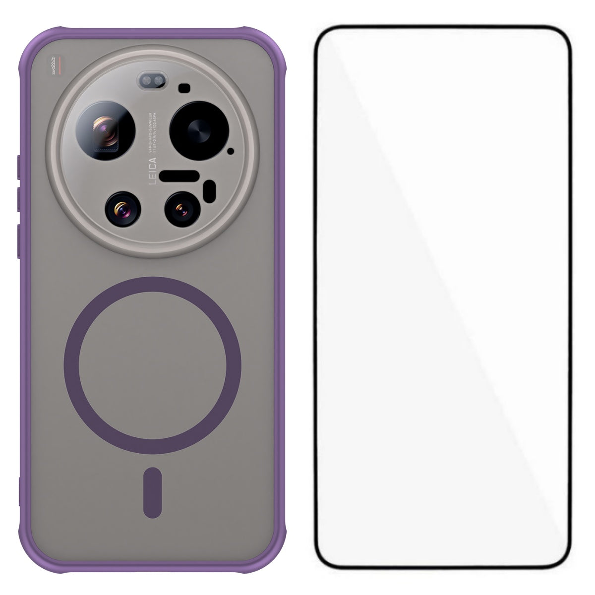 WANLONFENG Magnetiskt Skal För Xiaomi 17 Ultra 5G med Skärmfilm FD-serien Skin Touch TPU + PC mobilbaksida
