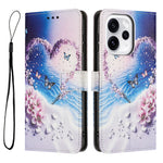 For Oppo Reno15 F 5G Wallet Case Pattern Printing PU Leather Phone Cover with Lanyard