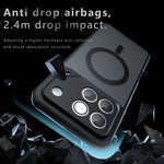 Magnetic Case For Honor Win 5G  /  Win RT 5G TPU + PC Matte Skin Touch Phone Cover