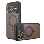 For Honor Power2 5G Magnetic Case TPU + PC Matte Skin Touch Phone Cover
