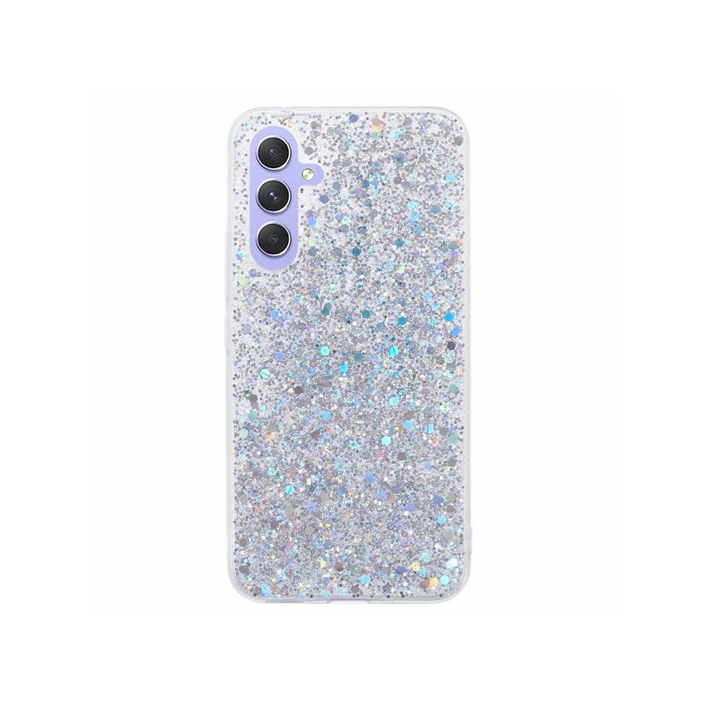 Samsung Galaxy S26-skal Stötsäkert mjukt TPU-mobilskal Glittrig design