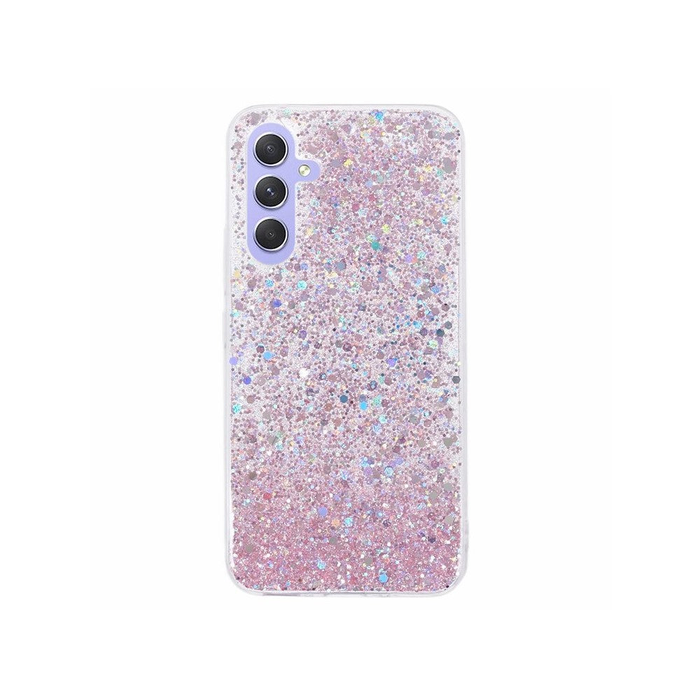 Samsung Galaxy S26-skal Stötsäkert mjukt TPU-mobilskal Glittrig design
