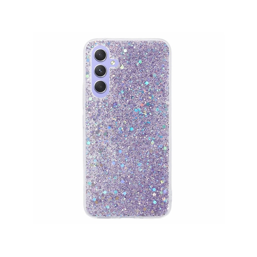 Samsung Galaxy S26-skal Stötsäkert mjukt TPU-mobilskal Glittrig design