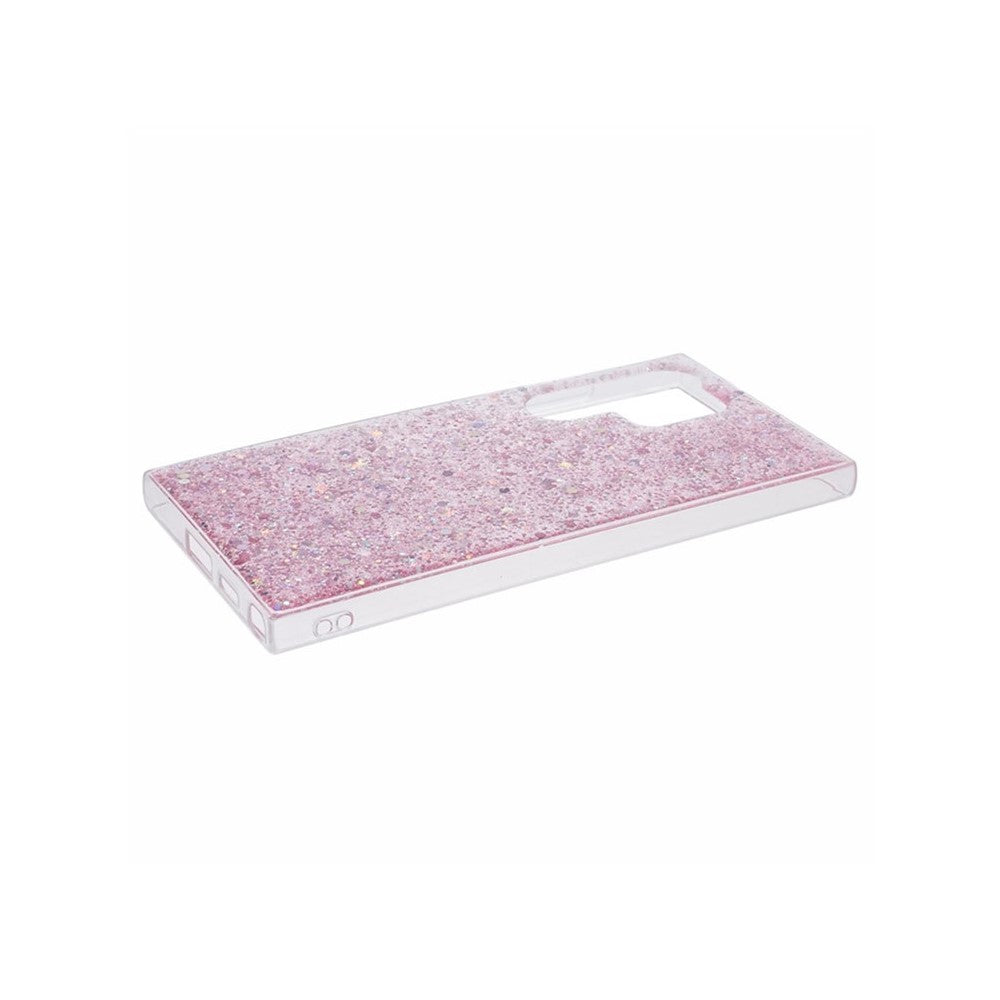 Samsung Galaxy S26 Ultra-skal Stötsäkert Mjukt TPU-mobilskal Glittrig Design