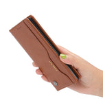For Samsung Galaxy S26 Ultra Cell Phone Case Magnetic Closing PU Leather Stand Cover