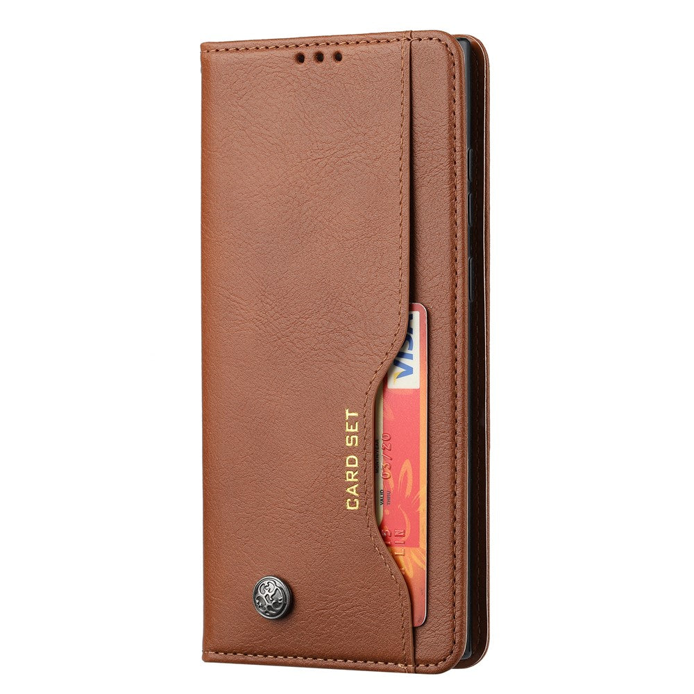 For Samsung Galaxy S26 Ultra Cell Phone Case Magnetic Closing PU Leather Stand Cover