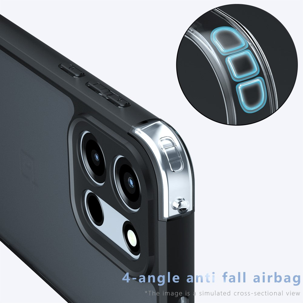 Mobilskal till OnePlus Nord CE6 5G / Nord 6 5G / Turbo 6V 5G / Turbo 6 5G TPU + PC stötsäkert mobilskal