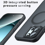 Magnetiskt skal för OnePlus Nord CE6 5G / Nord 6 5G / Turbo 6V 5G / Turbo 6 5G TPU + PC matt hud pekskärm mobilskal