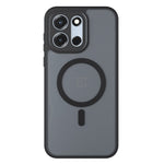 Magnetiskt skal för OnePlus Nord CE6 5G / Nord 6 5G / Turbo 6V 5G / Turbo 6 5G TPU + PC matt hud pekskärm mobilskal
