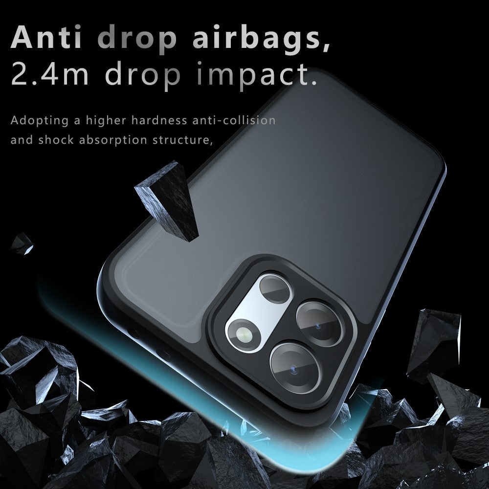 mobilskal till OnePlus Nord CE6 5G / Nord 6 5G / Turbo 6V 5G / Turbo 6 5G Skin-Touch TPU + PC Matt baksida