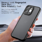 mobilskal till OnePlus Nord CE6 5G / Nord 6 5G / Turbo 6V 5G / Turbo 6 5G Skin-Touch TPU + PC Matt baksida