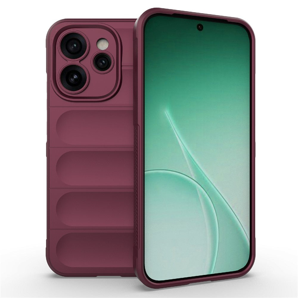 AMORUS mobilskal till Oppo Reno15 Pro Max 5G (Global) / Reno15 Pro 5G (Kina) Stötsäkert mjukt TPU-bakstycke