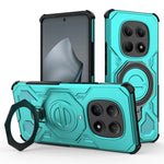 For Xiaomi Redmi Note 15 4G (Global) Magnetic Case Rotating Metal Kickstand Shockproof PC + TPU Phone Back Cover