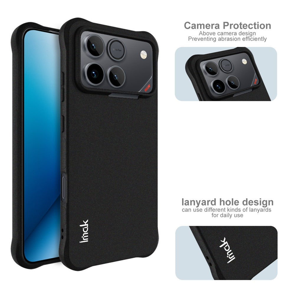 IMAK For Honor Win 5G / Win RT 5G Cover TPU Telefoncover Airbag Stødsikker Beskyttelse