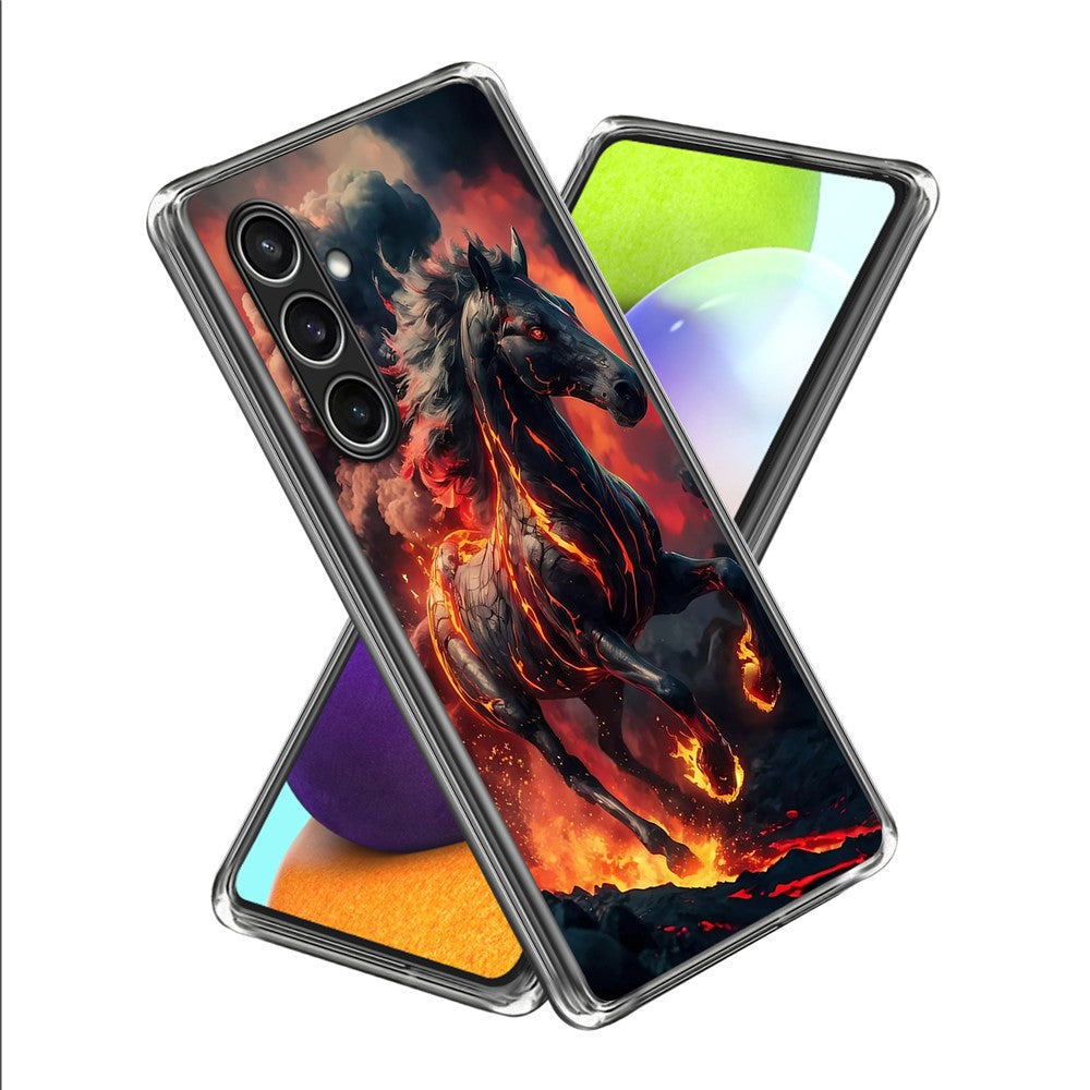 Samsung Galaxy S26-skal IMD-mönster tryckt stötsäkert TPU-mobilskal