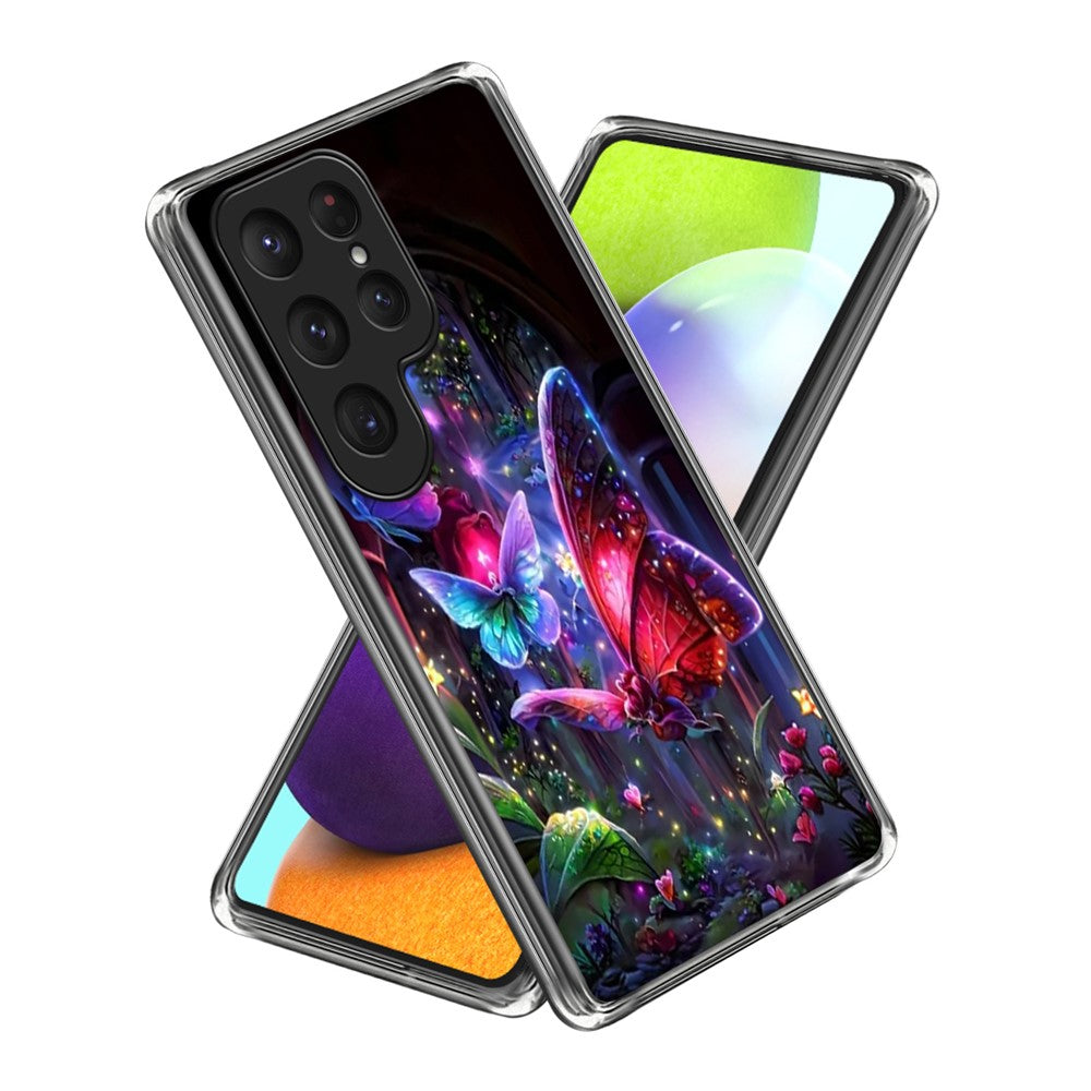 Samsung Galaxy S26 Ultra-skal IMD-mönster tryckt stötsäkert TPU-mobilskal