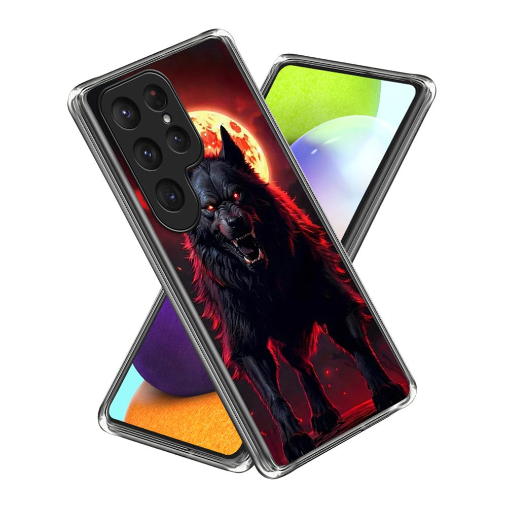 Samsung Galaxy S26 Ultra-skal IMD-mönster tryckt stötsäkert TPU-mobilskal