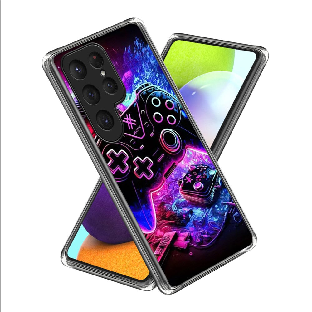 Samsung Galaxy S26 Ultra-skal IMD-mönster tryckt stötsäkert TPU-mobilskal