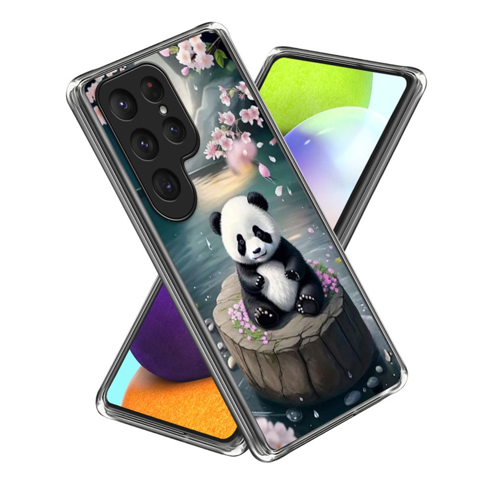 Samsung Galaxy S26 Ultra-skal IMD-mönster tryckt stötsäkert TPU-mobilskal