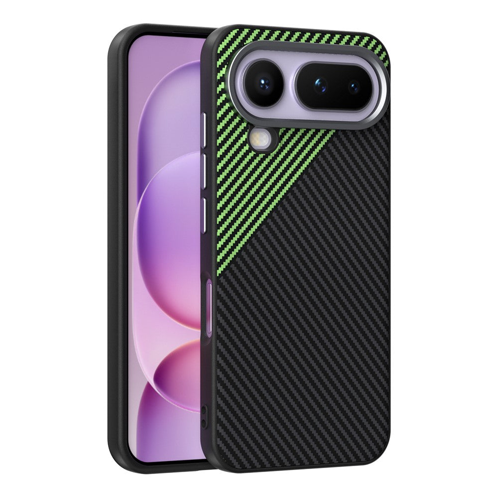ABEEL For Honor Magic8 Pro Air 5G Magnetic Case Slim Carbon Fiber Texture TPU PC PU Phone Back Cover