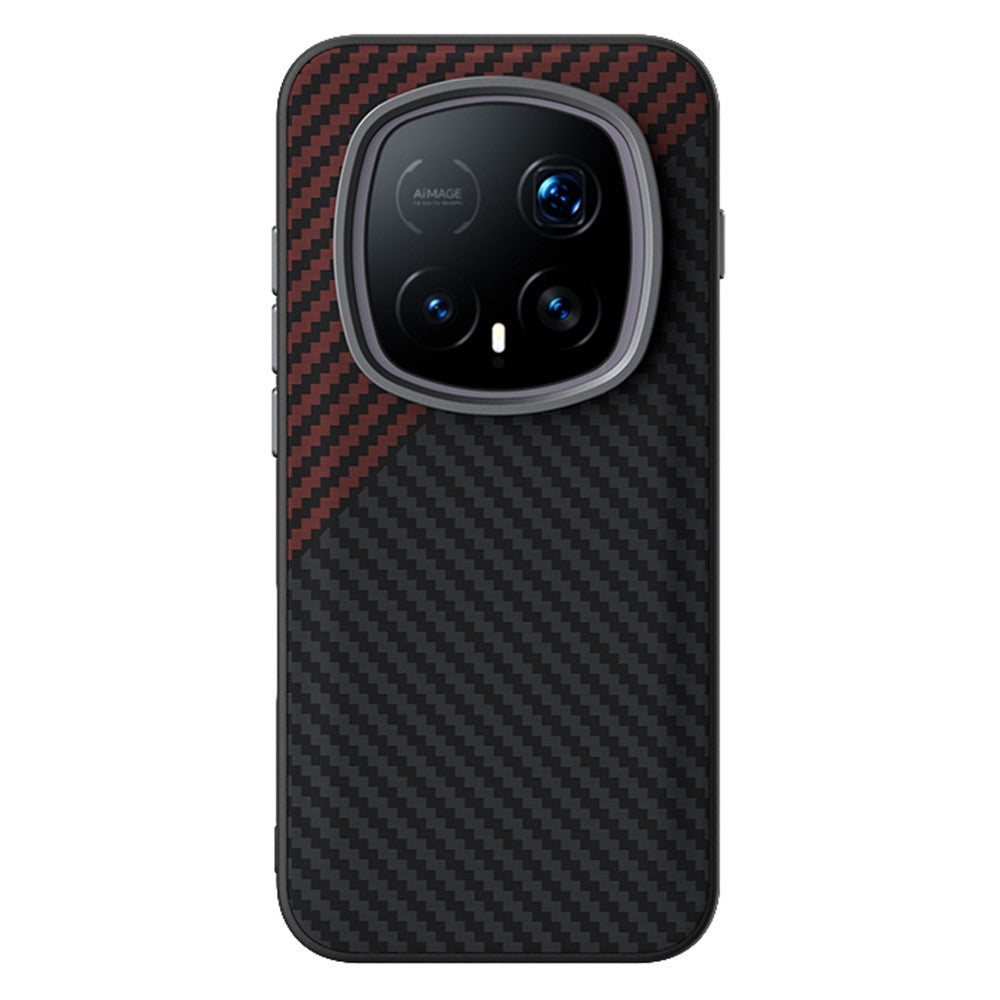 ABEEL For Honor Magic8 RSR Porsche Design 5G Magnetic Case Carbon Fiber Texture Phone Back Cover