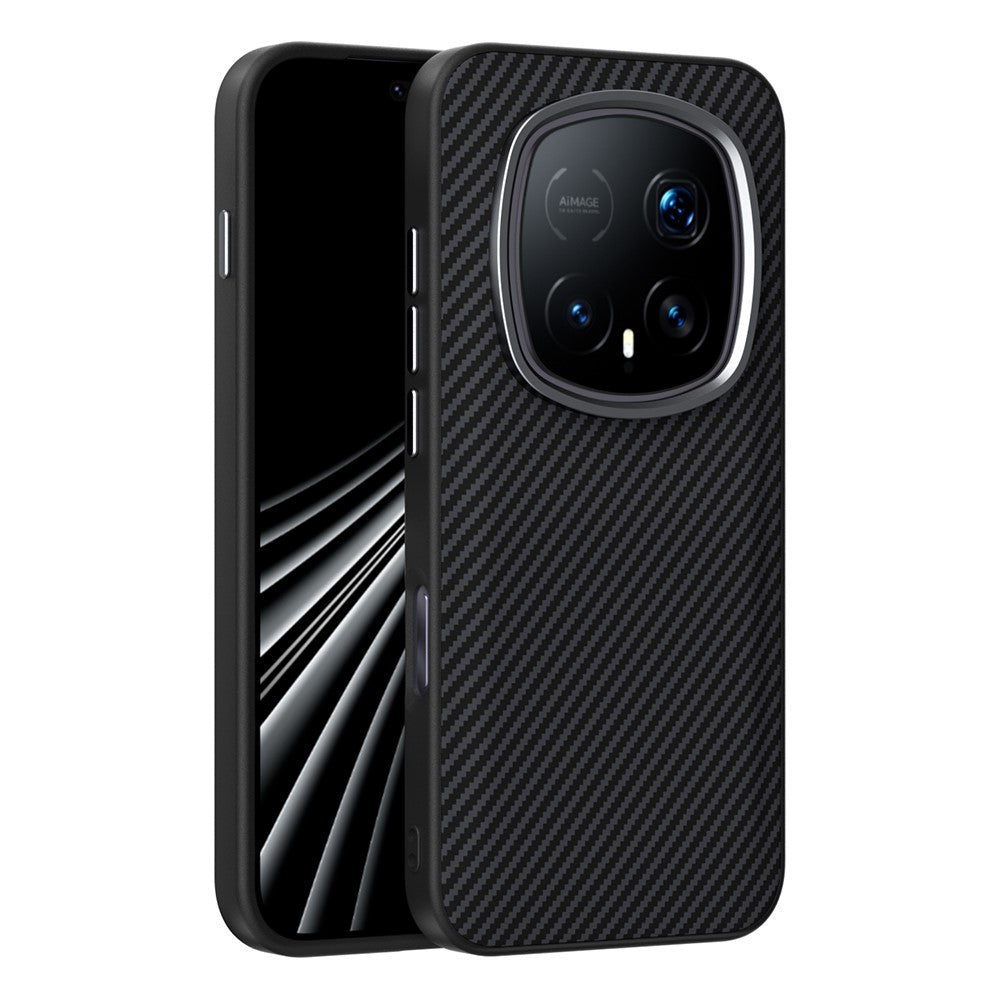 ABEEL For Honor Magic8 RSR Porsche Design 5G Magnetic Case Slim Carbon Fiber Texture TPU PC PU Phone Back Cover