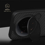 NILLKIN magnetisk cover til Xiaomi 17 Ultra 5G, TPU + aramidfiber, linsebeskyttelse og stativ