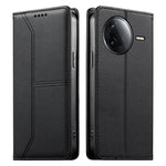 Wallet Stand Case For Xiaomi Redmi K80 5G  /  K80 Pro 5G  /  Poco F7 Pro 5G  /  F7 Ultra 5G Line Splicing TPU PU Leather Phone Cover