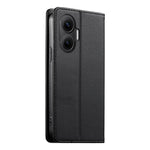 For Xiaomi Poco F7 5G  /  Redmi Turbo 4 Pro 5G Wallet Stand Case Line Splicing TPU PU Leather Phone Cover