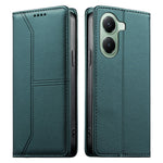 For Xiaomi Poco X7 Pro 5G  /  Redmi Turbo 4 5G Wallet Stand Case Line Splicing TPU PU Leather Phone Cover