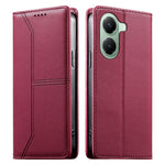 For Xiaomi Poco X7 Pro 5G  /  Redmi Turbo 4 5G Wallet Stand Case Line Splicing TPU PU Leather Phone Cover