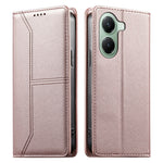 For Xiaomi Poco X7 Pro 5G  /  Redmi Turbo 4 5G Wallet Stand Case Line Splicing TPU PU Leather Phone Cover