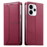 mobilskal till Oppo Reno15 Pro Max 5G (Global) / Reno15 Pro 5G (Kina) Plånboksfodral med stativ, skarvning av TPU PU-läder