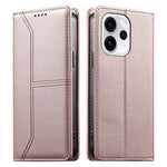 mobilskal till Oppo Reno15 Pro Max 5G (Global) / Reno15 Pro 5G (Kina) Plånboksfodral med stativ, skarvning av TPU PU-läder