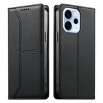 Til Oppo Reno15 F 5G Wallet Stand Case Line Splicing TPU PU læder telefoncover