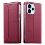 Oppo Reno15 F 5G Plånboksfodral Line Splicing TPU PU-lädermobilskal