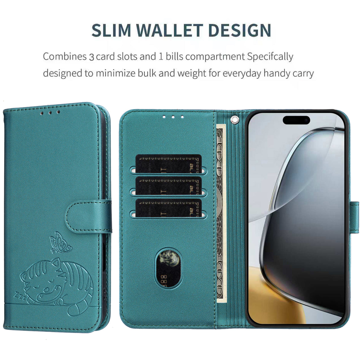 For Xiaomi Redmi Note 15 4G (Global) / Xiaomi Poco M8 5G / Xiaomi Redmi Note 15 5G (Global) Case RFID Blocking Wallet Stand Imprinted Cat Pattern Leather Flip Phone Cover with Wrist Strap