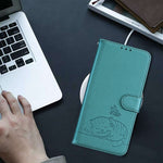 For Xiaomi Redmi Note 15 4G (Global) / Xiaomi Poco M8 5G / Xiaomi Redmi Note 15 5G (Global) Case RFID Blocking Wallet Stand Imprinted Cat Pattern Leather Flip Phone Cover with Wrist Strap