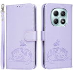 For Xiaomi Redmi Note 15 4G (Global) / Xiaomi Poco M8 5G / Xiaomi Redmi Note 15 5G (Global) Case RFID Blocking Wallet Stand Imprinted Cat Pattern Leather Flip Phone Cover with Wrist Strap