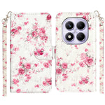 For Xiaomi Poco M8 Pro 5G / Xiaomi Redmi Note 15 Pro+ 5G (Global) Wallet Case 3D Pattern Printed Leather Phone Cover with Strap