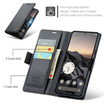 CASEME 023 Google Pixel 10a Plånboksfodral RFID - Svart